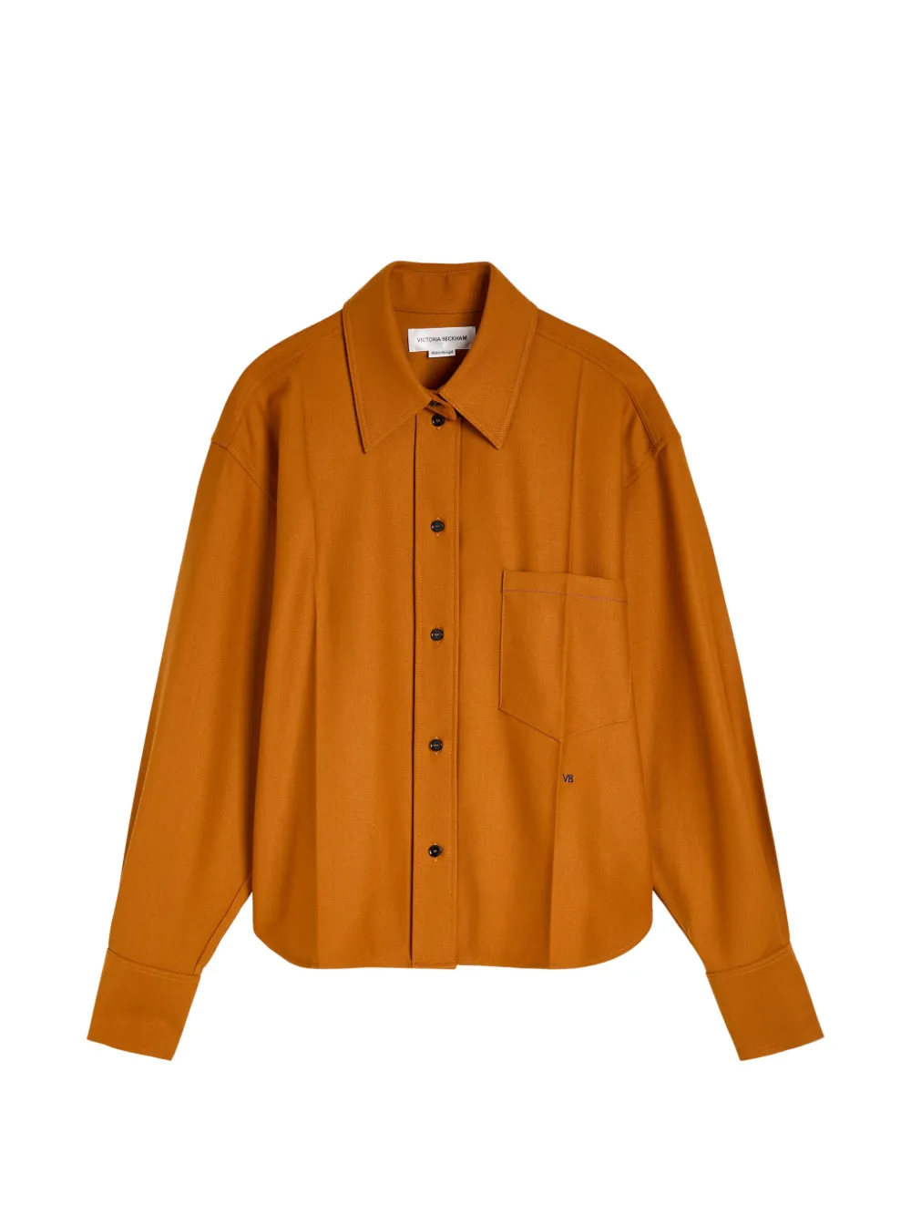 Victoria Beckham pocket button shirt - Arancione