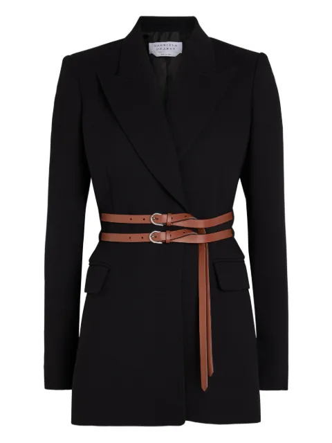 Gabriela Hearst double-breasted belted blazer