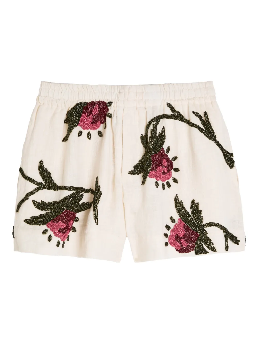 S.S.DALEY Shorts con perline - Toni neutri