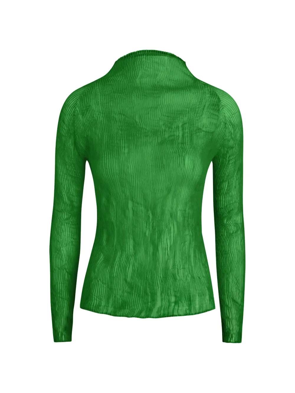 Issey Miyake textured top - Verde