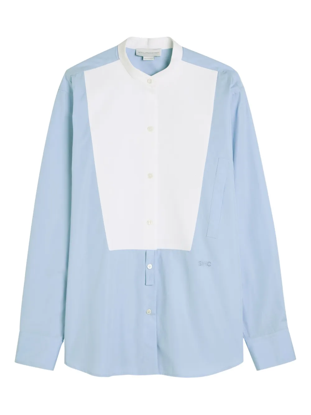 Stella McCartney long-sleeve button-fastening shirt - Blau