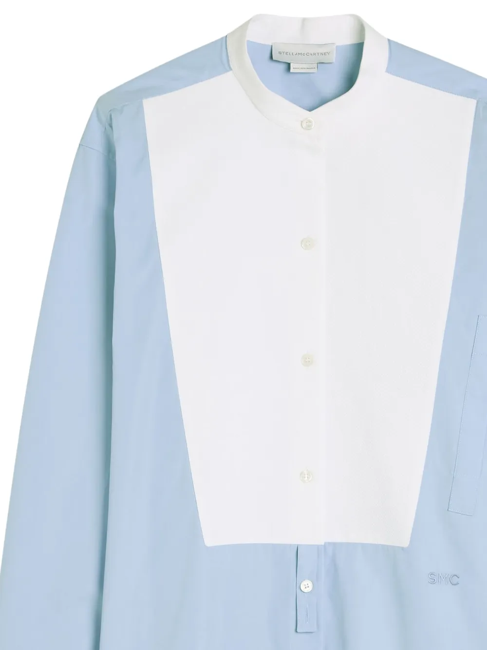  Stella Mccartney Long-sleeve Button-fastening Shirt - Blue 