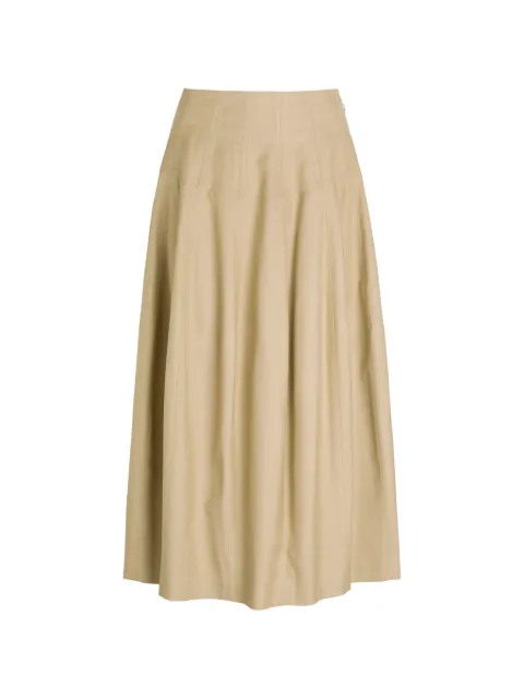 Heirlome Estafenia paneled A-line midi skirt
