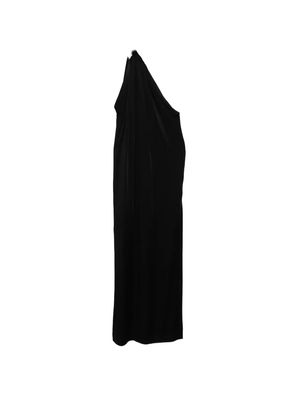 Stella McCartney embellished one-shoulder gown - Black