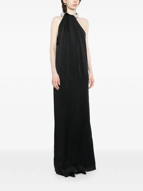sequin halter dress Gold & Black Sequin Halter Dress M main image 1
