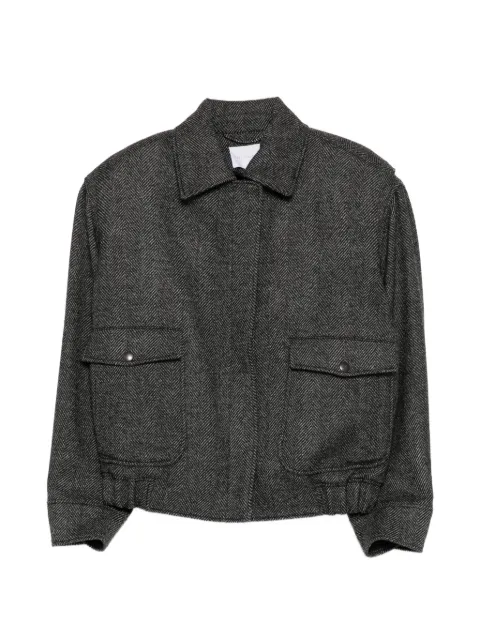 Stella McCartney flap-pocket herringbone jacket