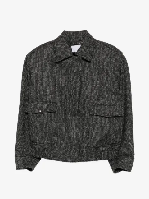 Stella McCartney flap-pocket herringbone jacket