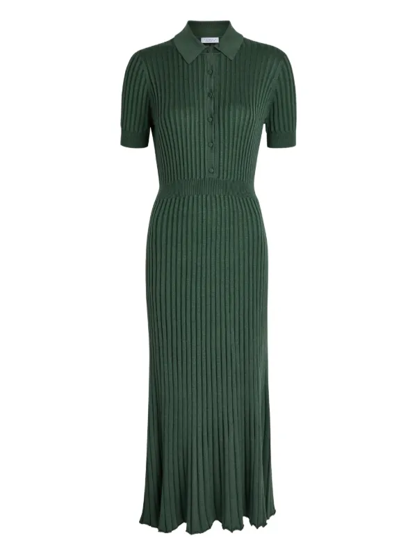 Gabriela Hearst Amor Knit Midi Dress - Green