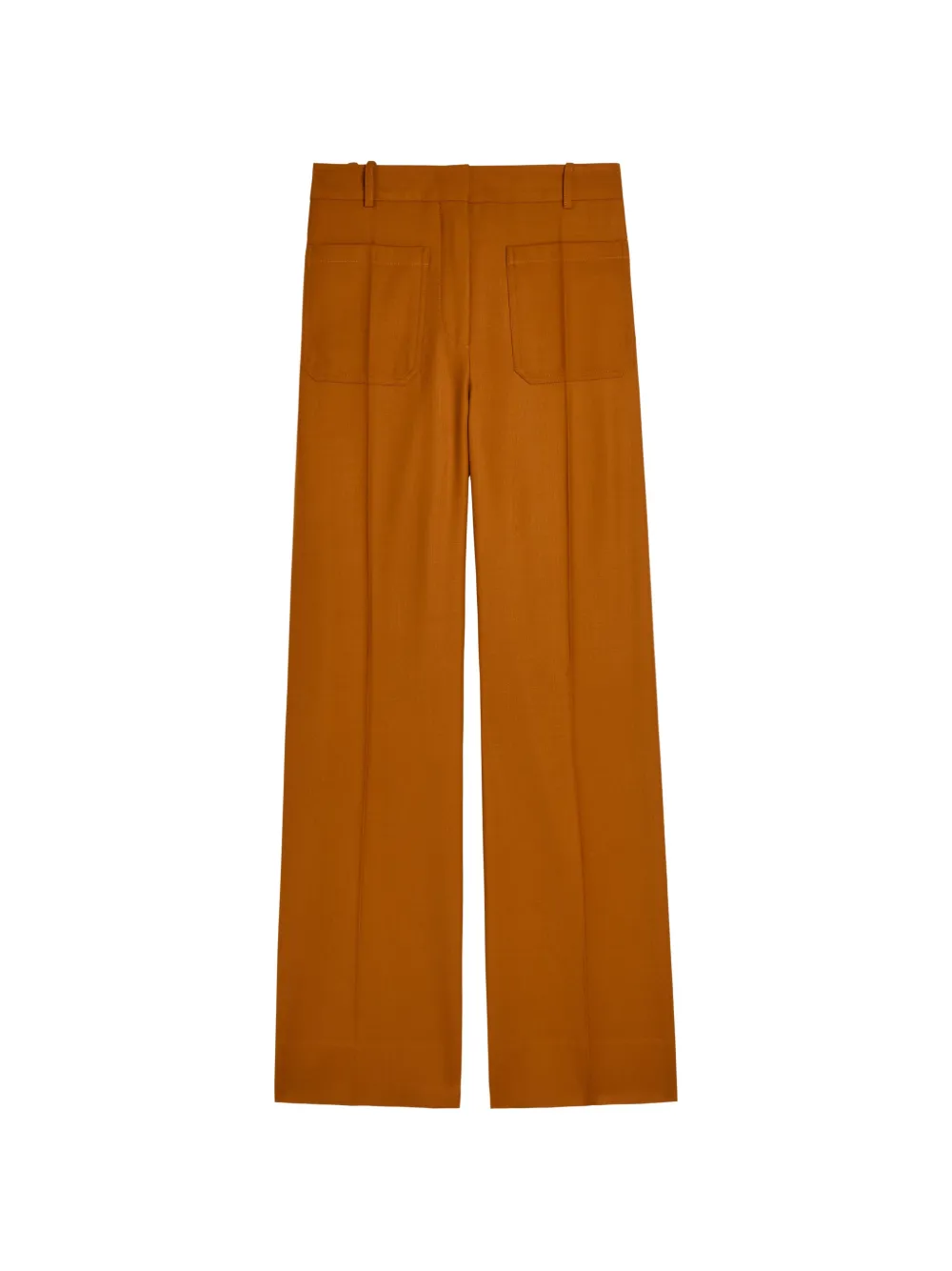 Victoria Beckham patch pocket trousers - Arancione