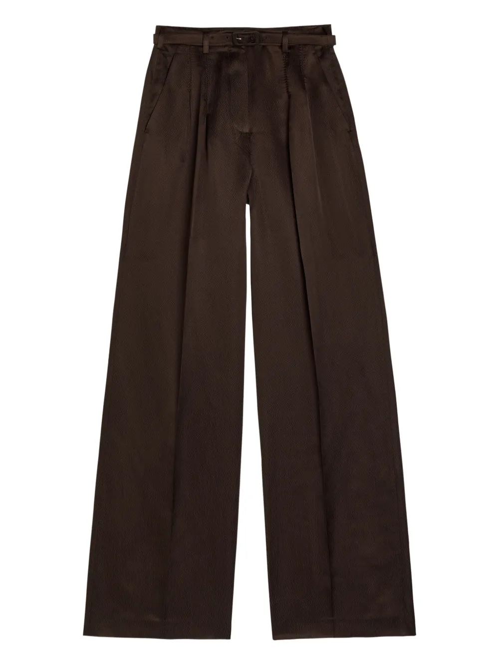 Gabriela Hearst Pantaloni con cintura - Marrone