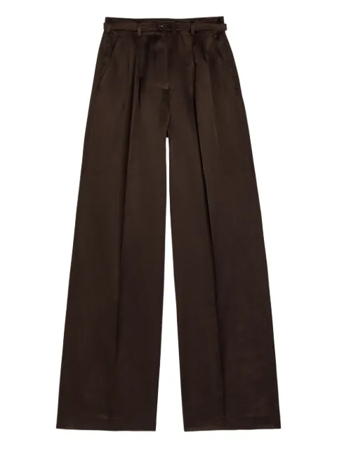 Gabriela Hearst belt-detail trousers