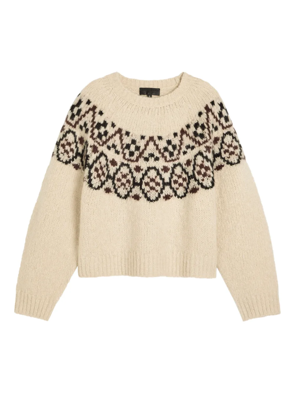 Nili Lotan Chrissy long-sleeve sweater - Neutrals