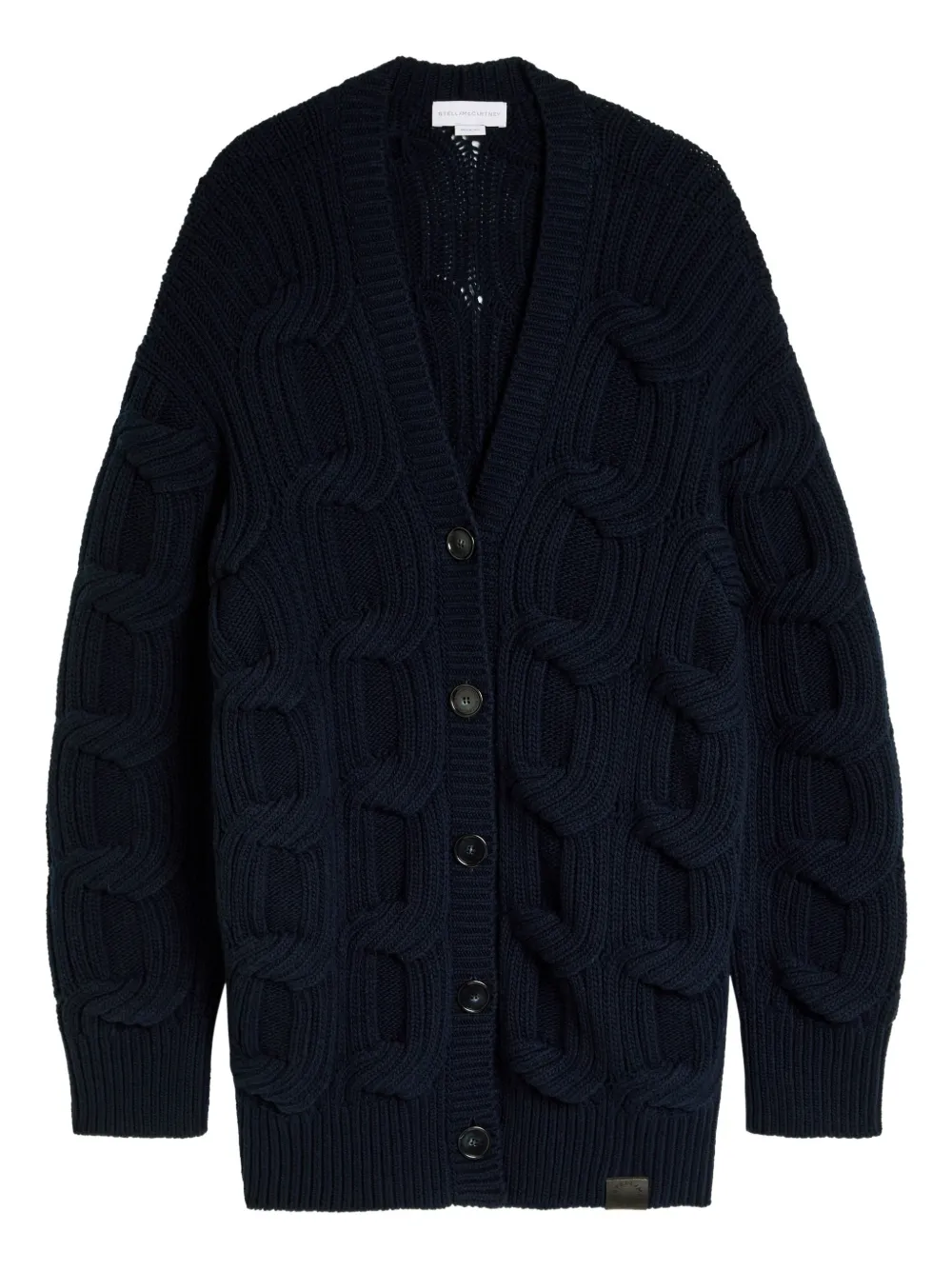 Stella McCartney Cardigan con bottoni - Blu