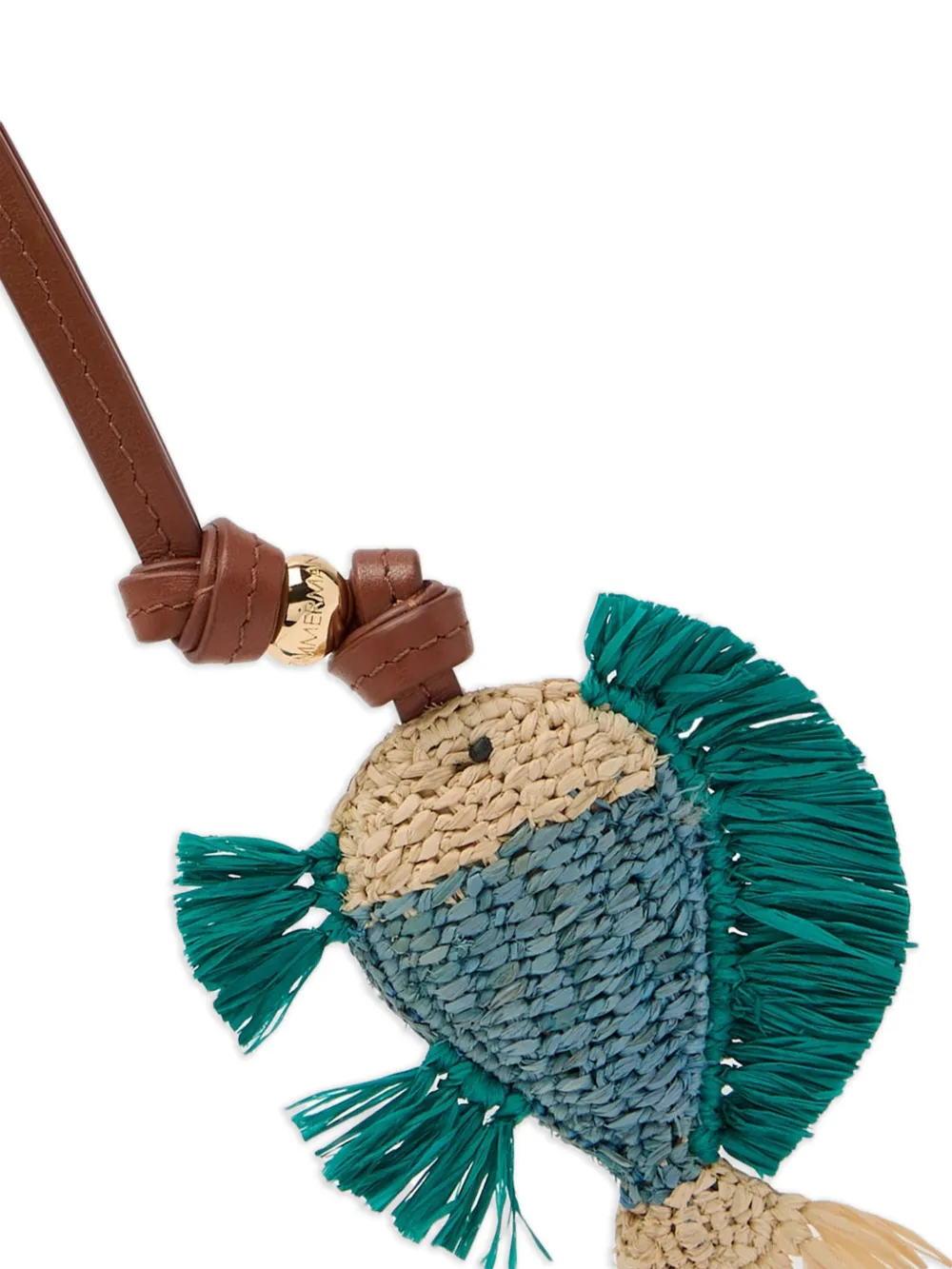 Zimmermann Fringed Fish Charm Hair Accessories - Blue 