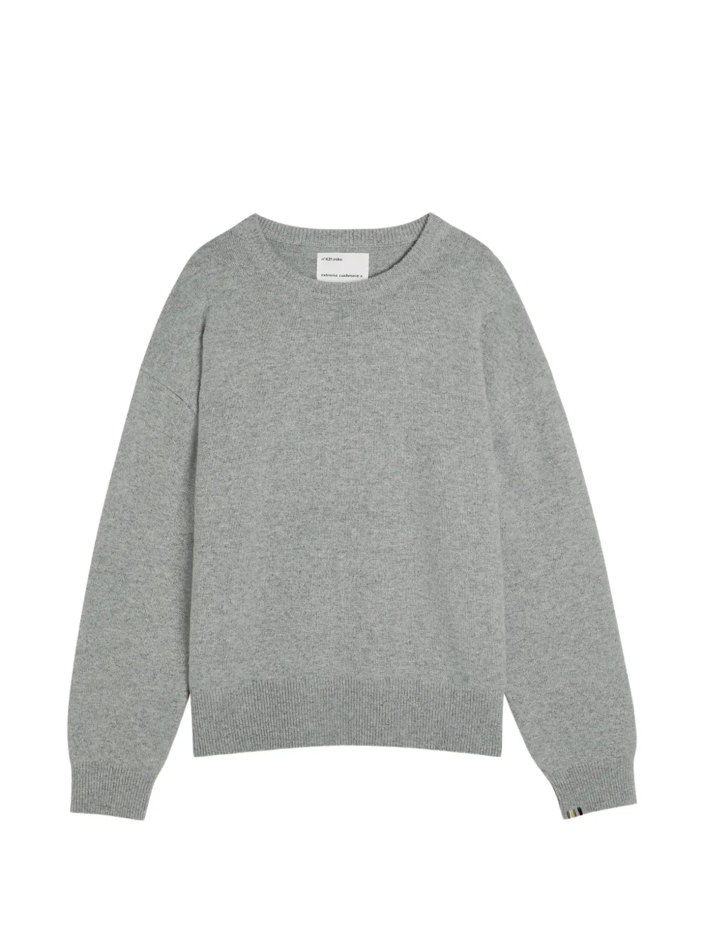extreme cashmere crew-neck sweater - Grey