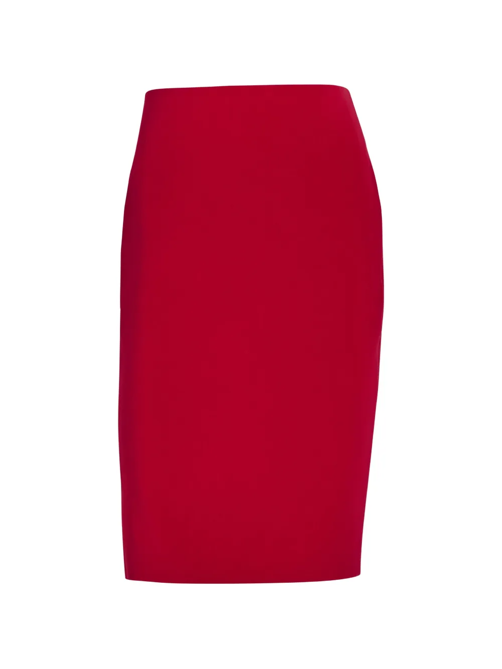 Saint Laurent woven midi skirt - Rot