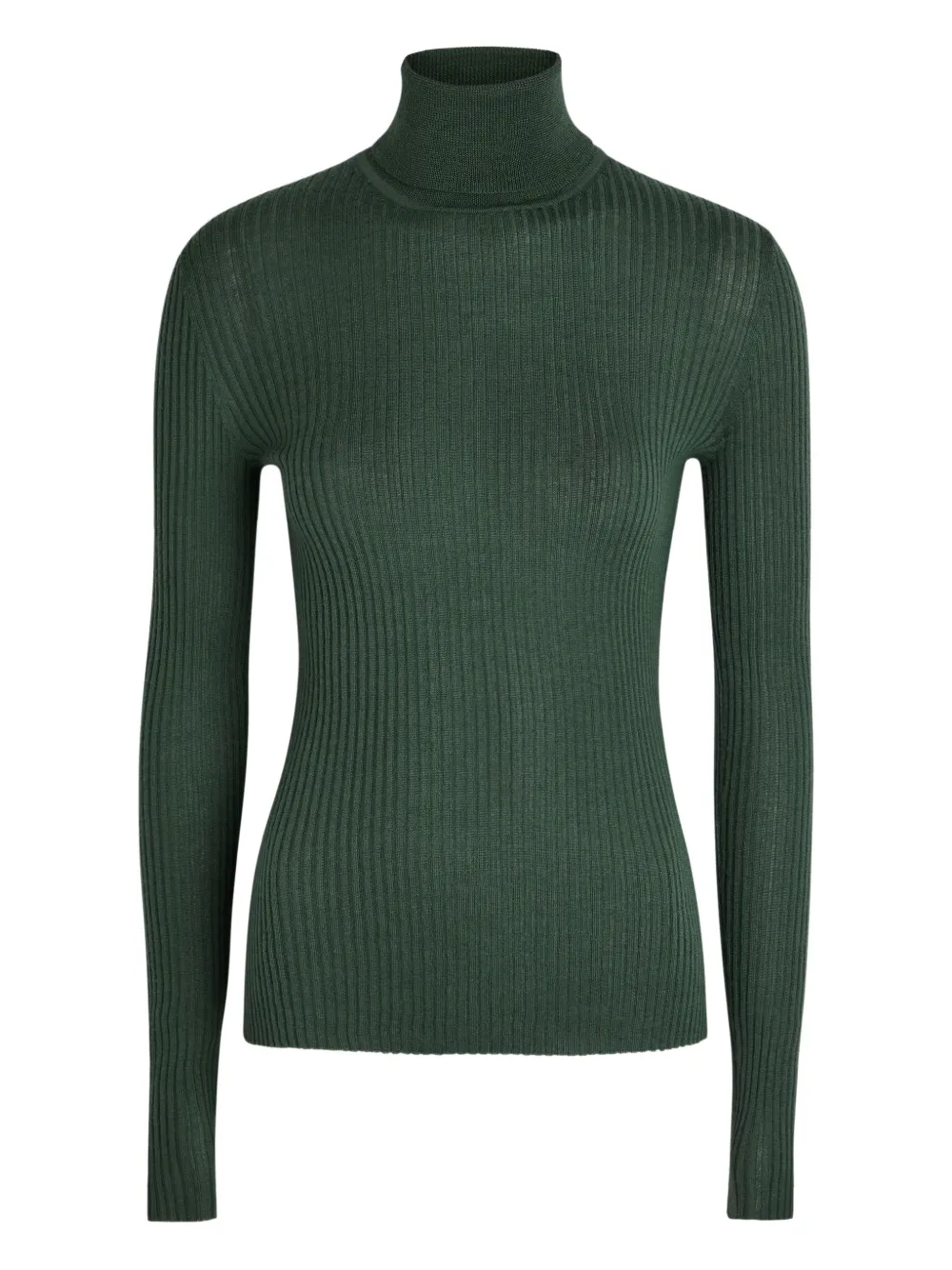Gabriela Hearst Top Peppe a collo alto - Verde