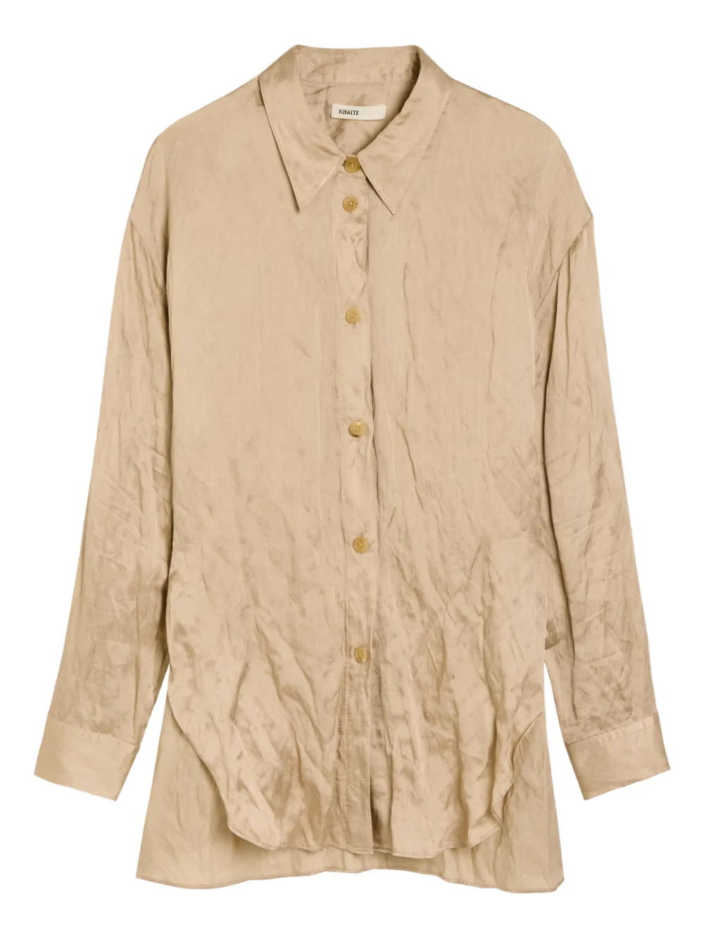 KHAITE buttoned shirt - Beige