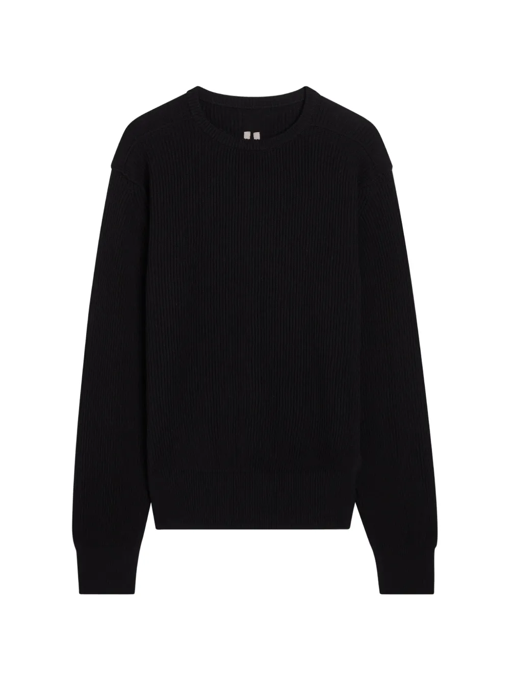 Rick Owens ribbed-knit sweater - Nero