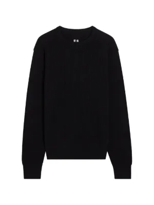 Martine Rose Chenille V-neck Sweater | Black | FARFETCH
