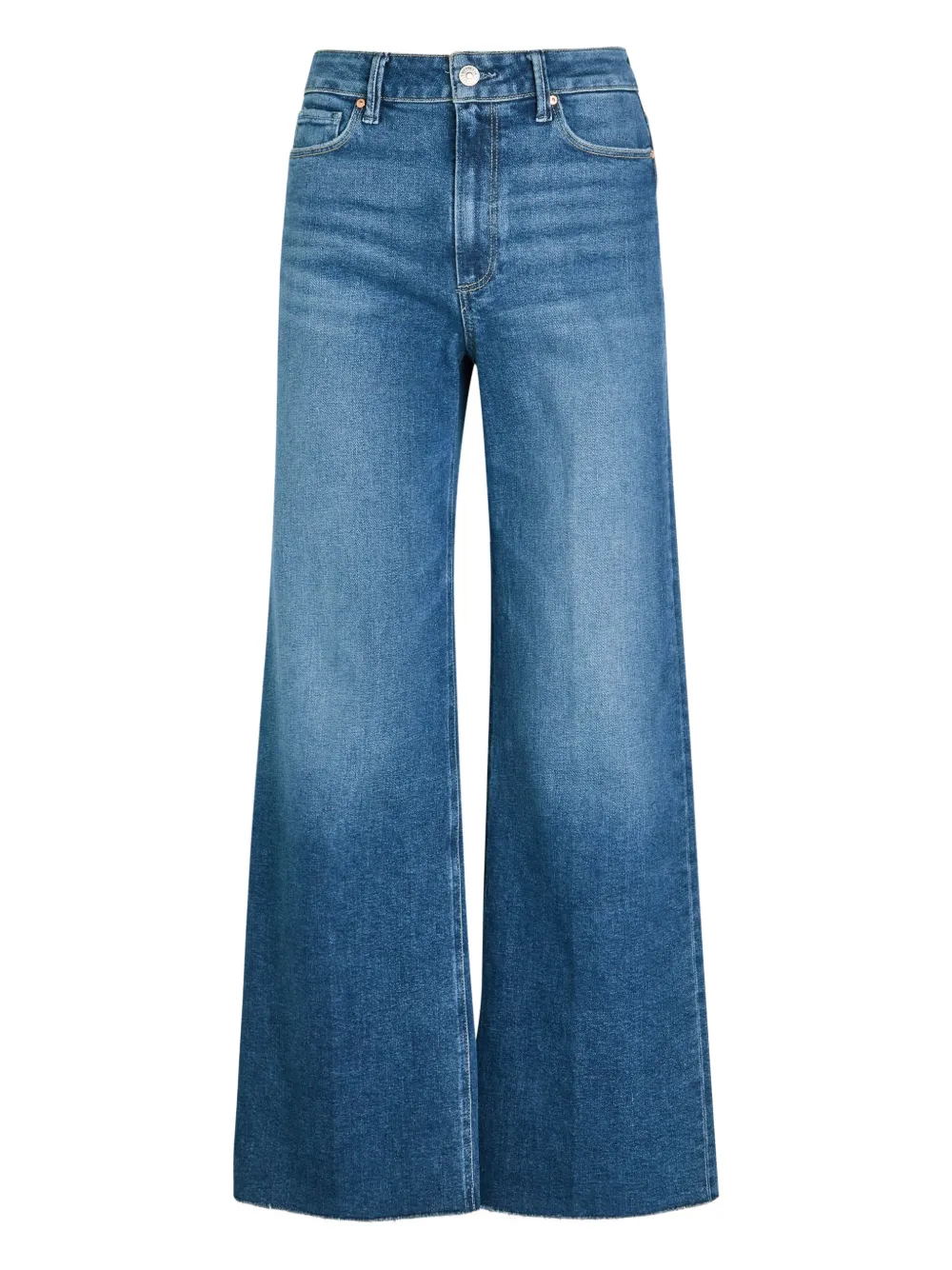 PAIGE Jeans a gamba ampia - Blu