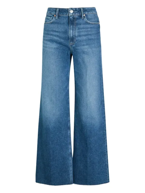PAIGE jeans anchos con efecto degradado