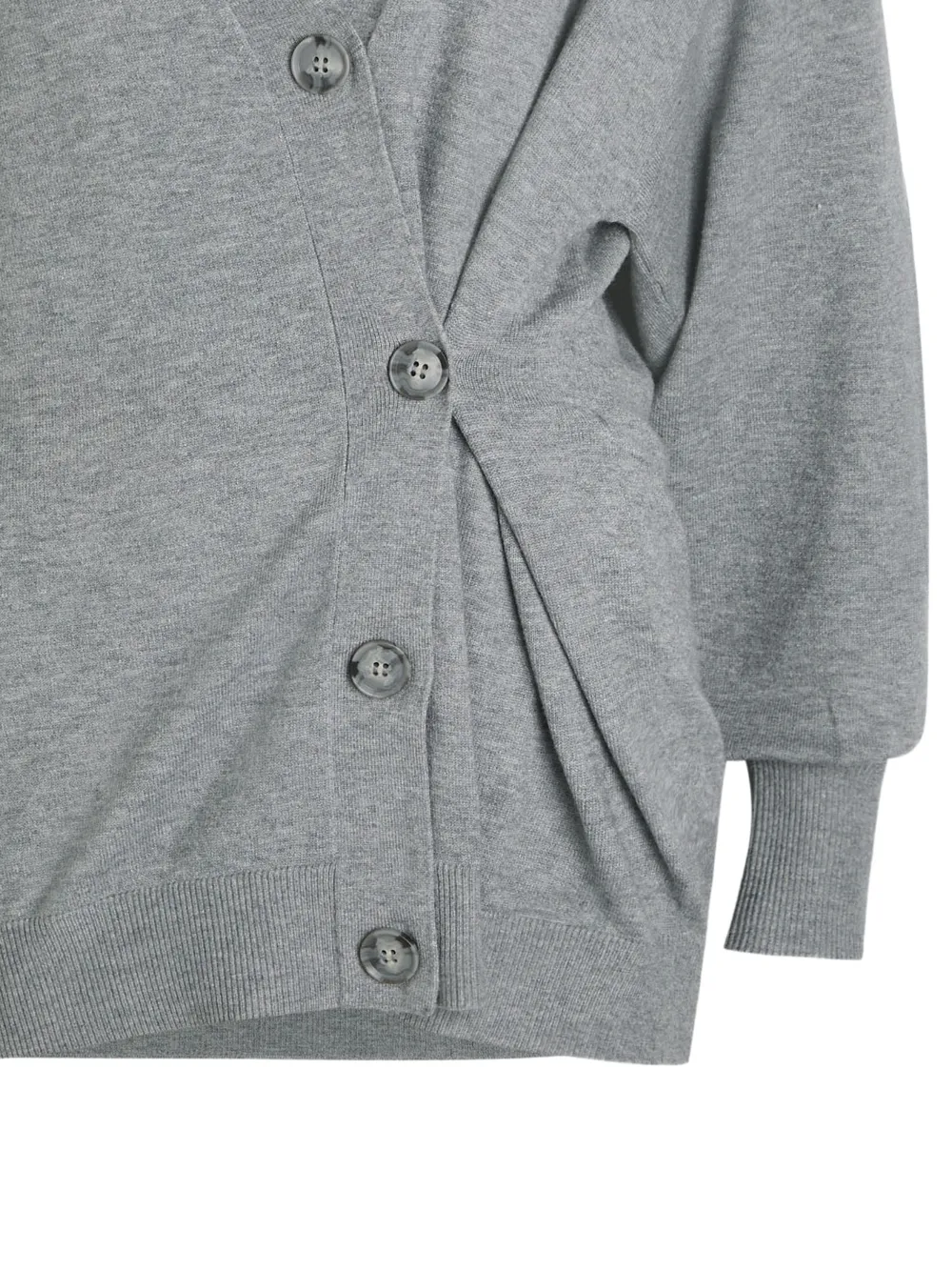  Good American V-neck Cardigan - Grey 