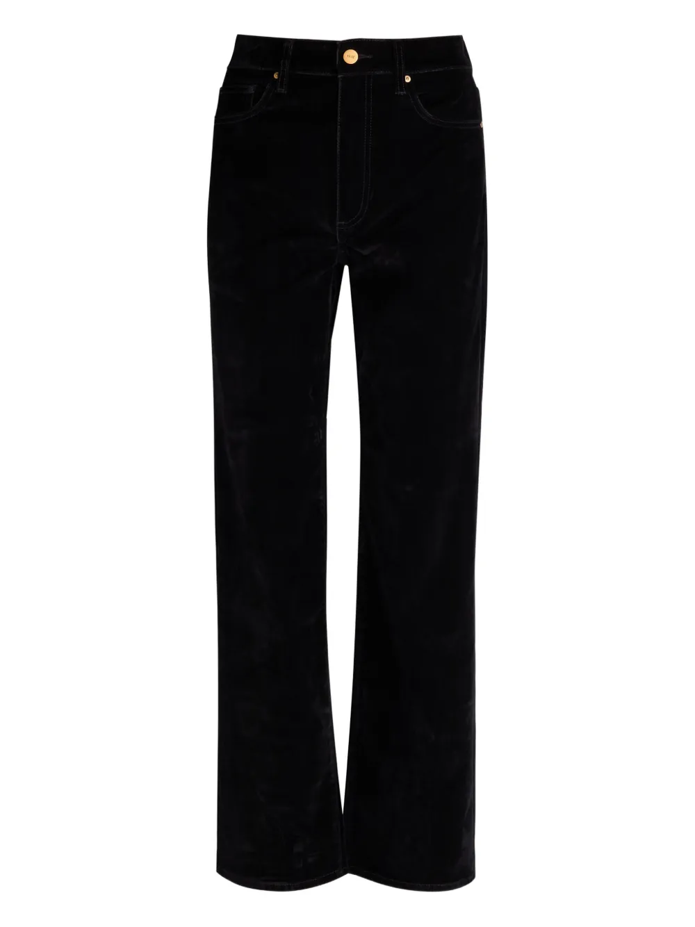 PAIGE Jeans con bottoni - Nero