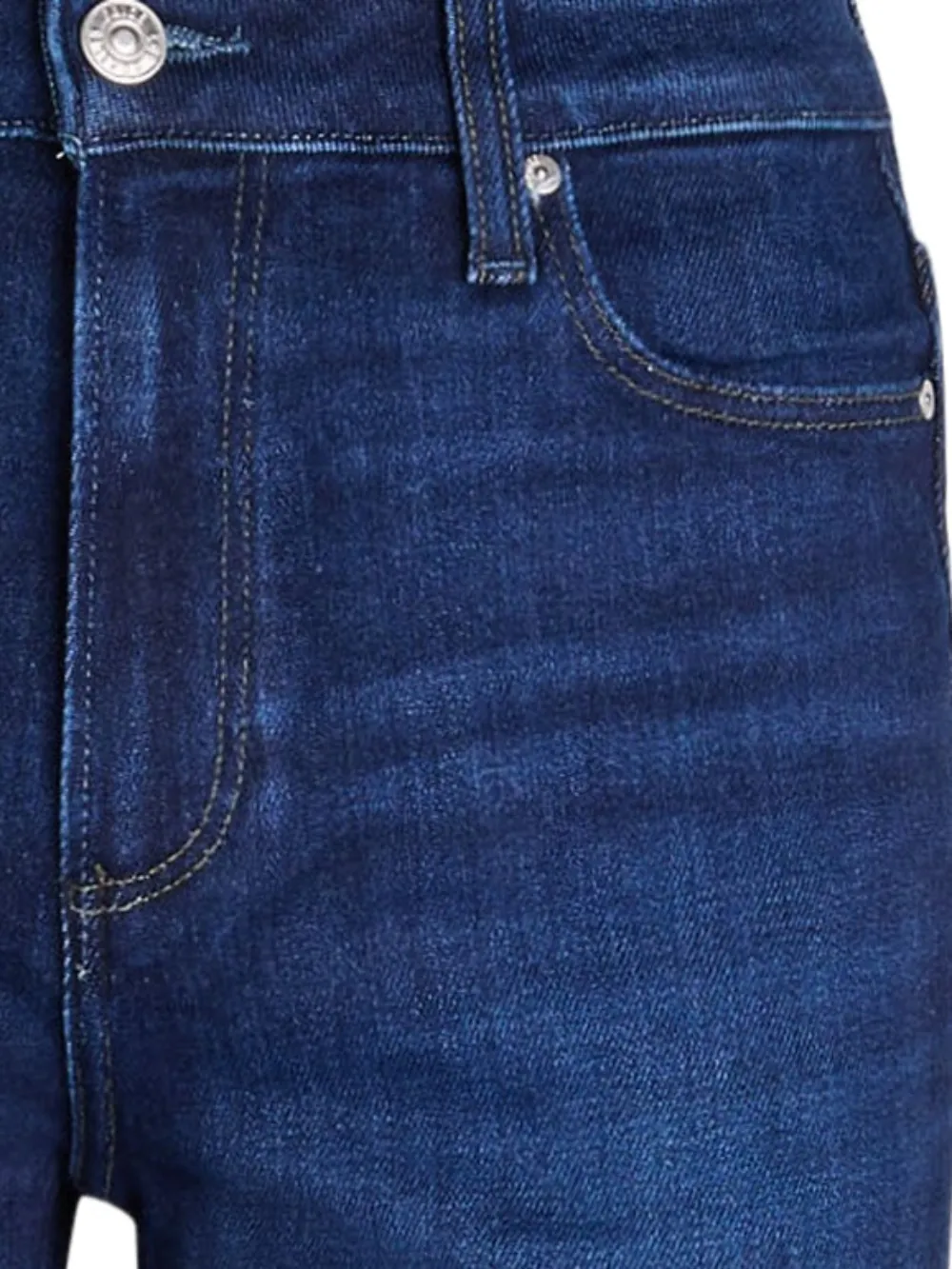PAIGE Jeans met riemlussen - Blauw