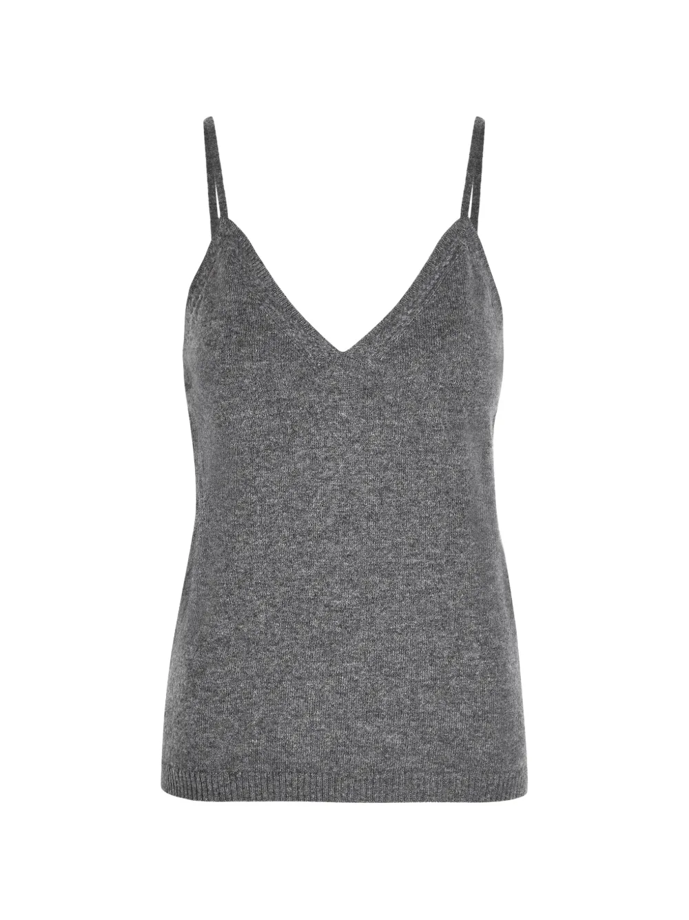 Lisa Yang V-neck strap top - Grigio