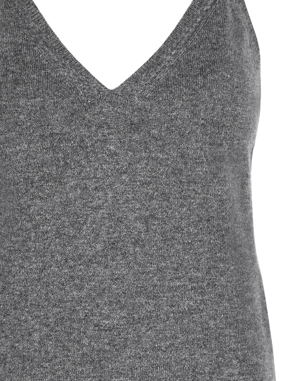  Lisa Yang V-neck Strap Top - Grey 