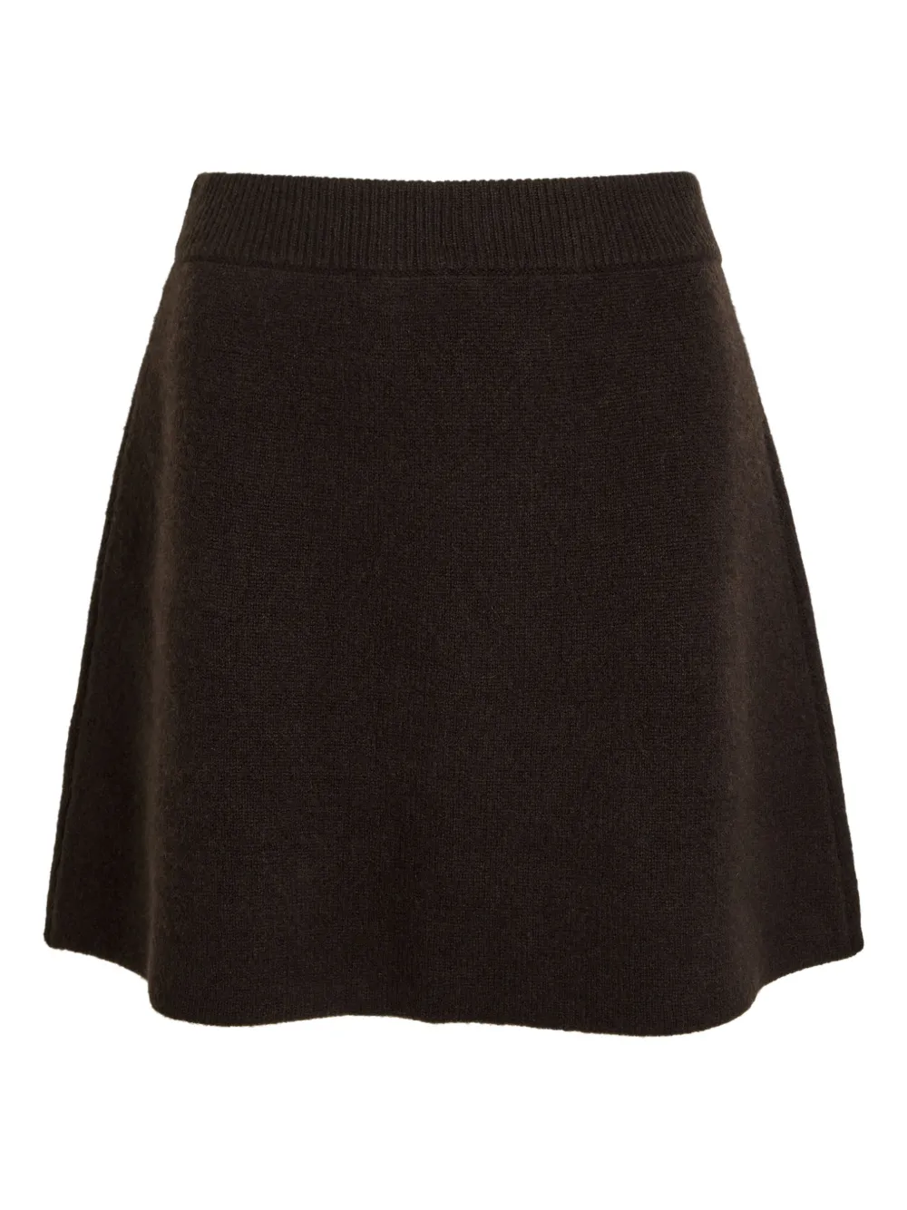 Lisa Yang Clare Cashmere Mini Skirt In Brown