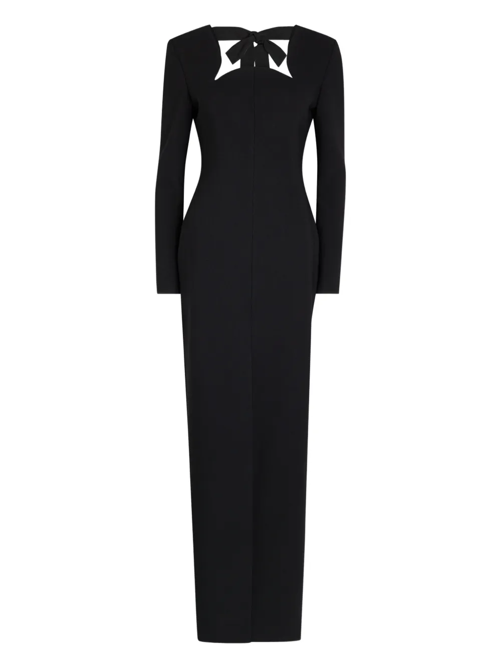 Roksanda Abito Zari con fiocco - Nero