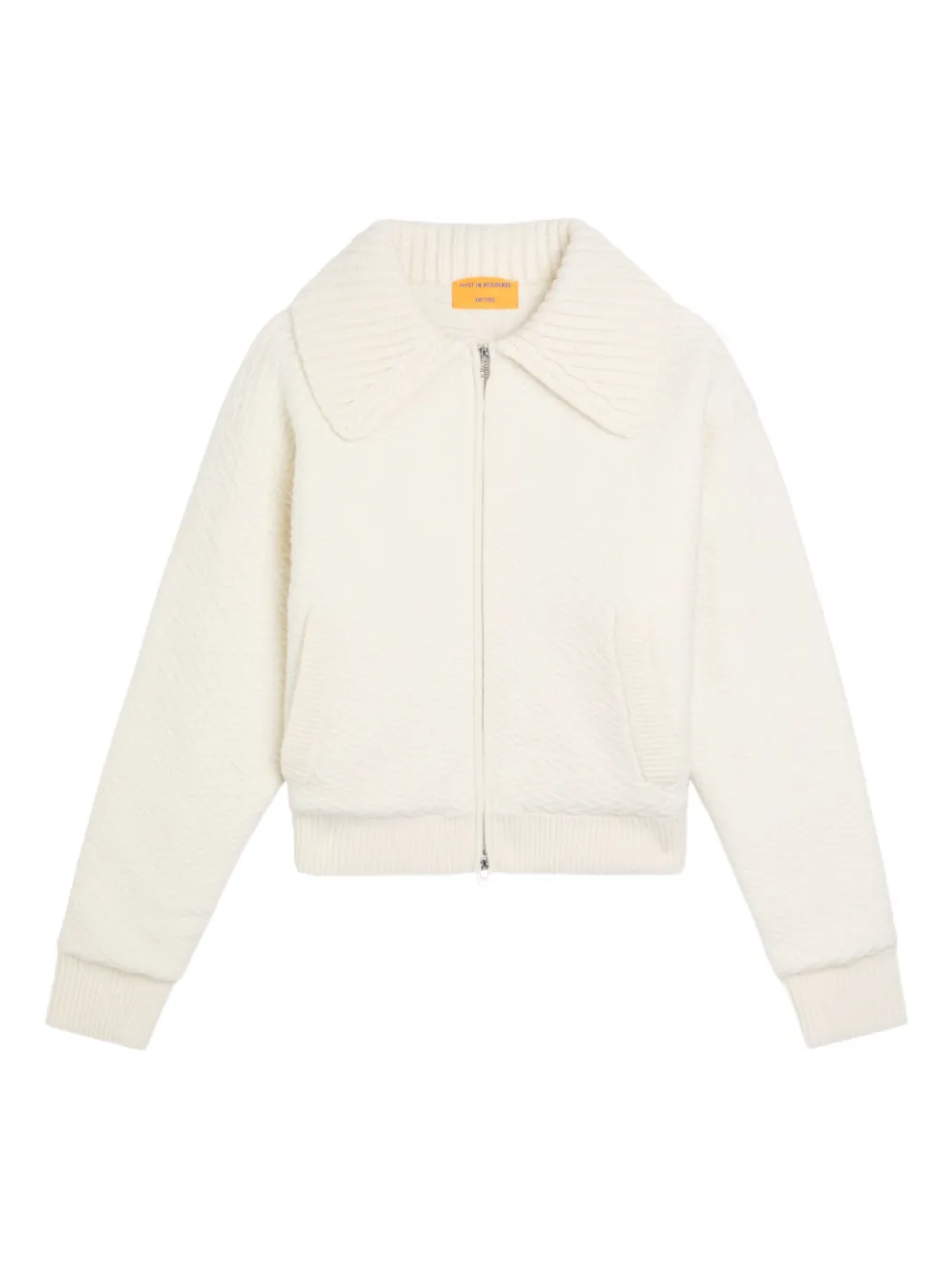 Guest In Residence Cross Country Bomber Jacket In Neutral
