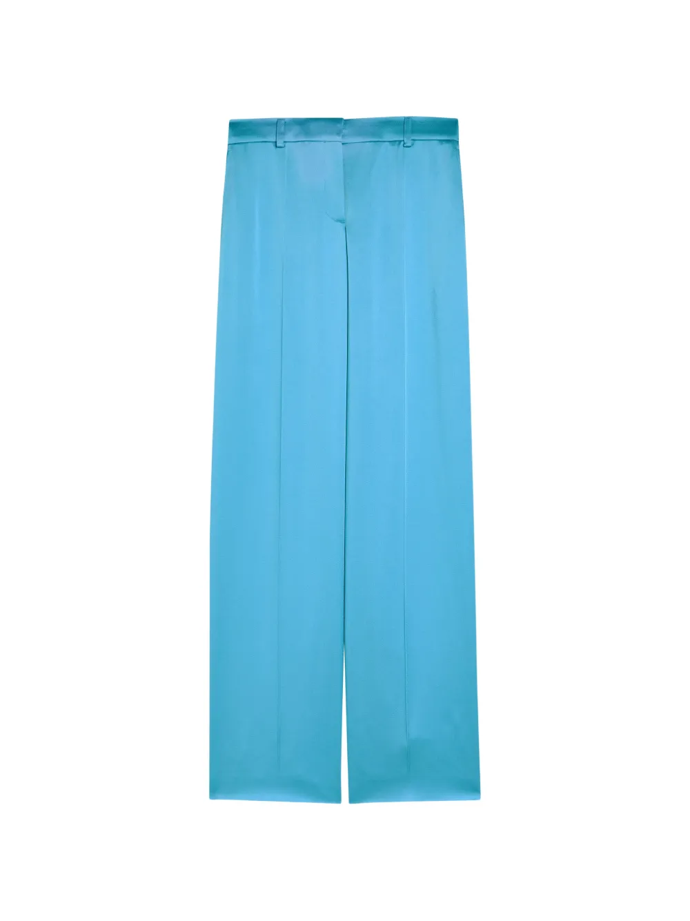 Stella McCartney pleat-detail tailored trousers - Blu