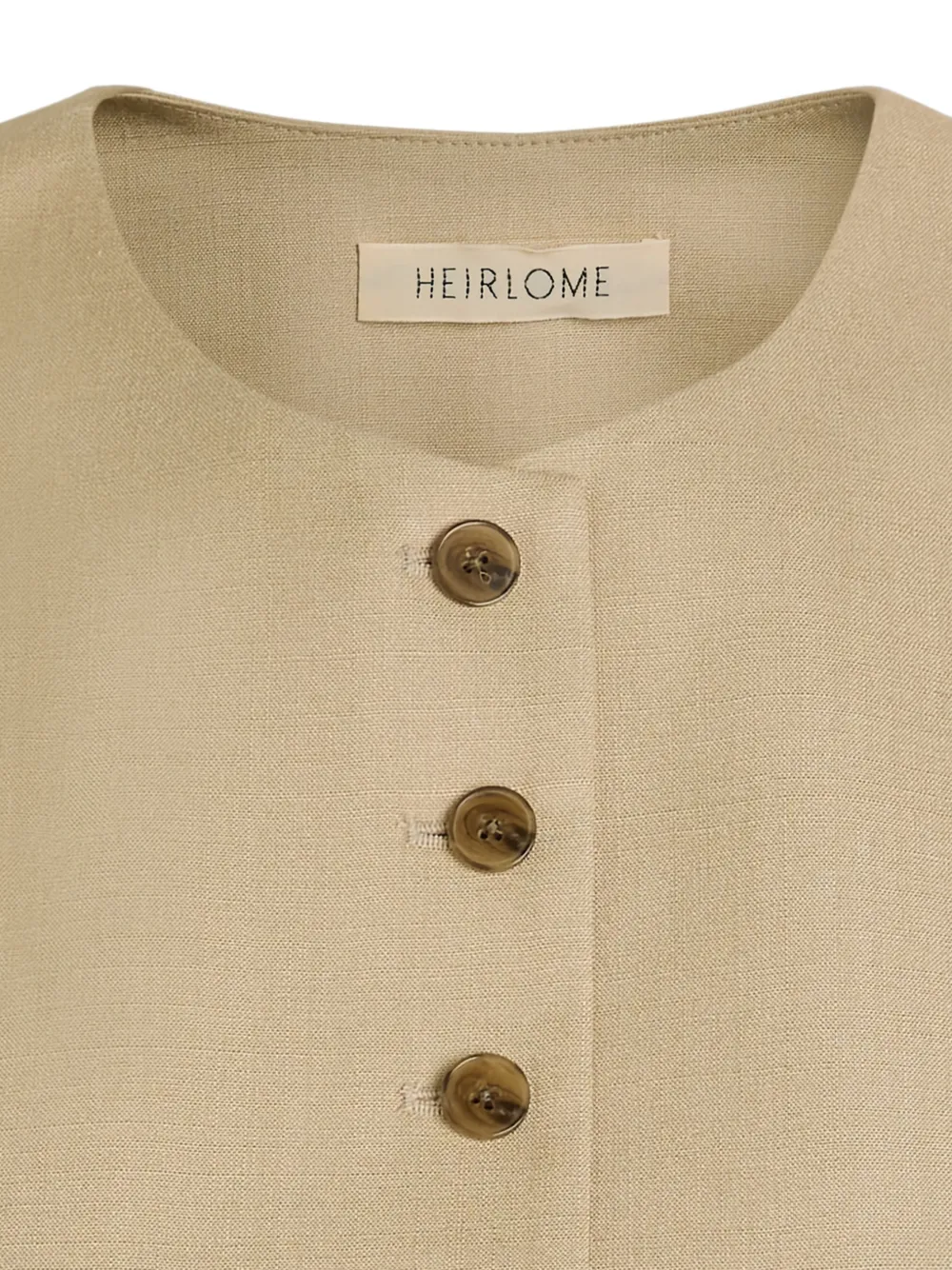  Heirlome Button-up Top - Neutrals 