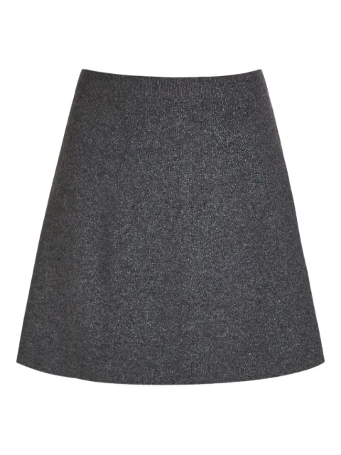 PAIGE Pomme A-line mini skirt
