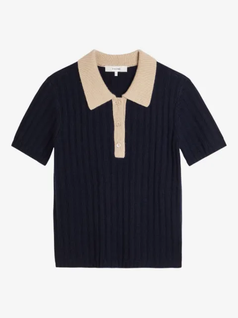 FRAME playera tipo polo con botones