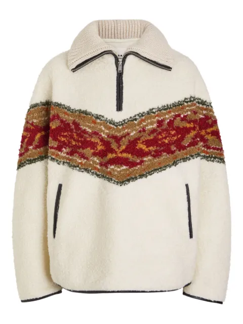 Etoile suéter con medio cierre