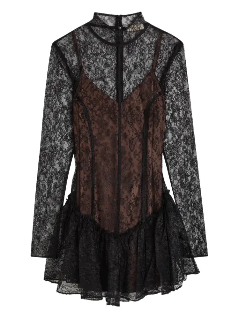 De La Vali robe courte Brisa à volants