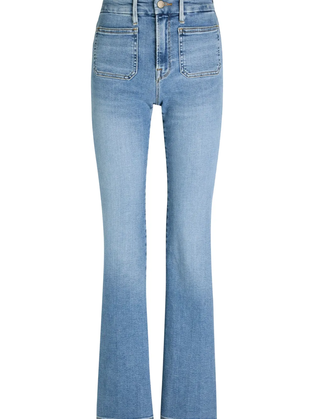 Good American Jeans met opgestikte zak - Blauw