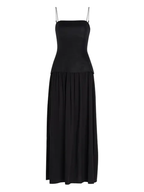 Faithfull the Brand Lenise square-neck midi dress