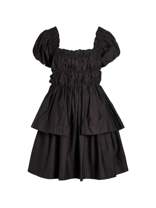 Damson Madder Women's Lyza Mini Dress | Black | 12