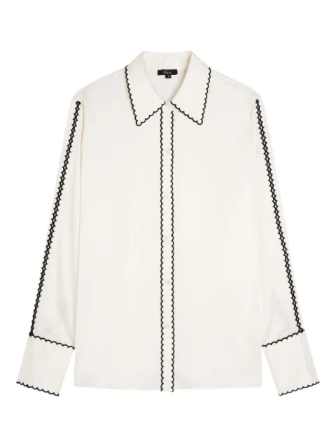 Rails Aloise scalloped collared shirt