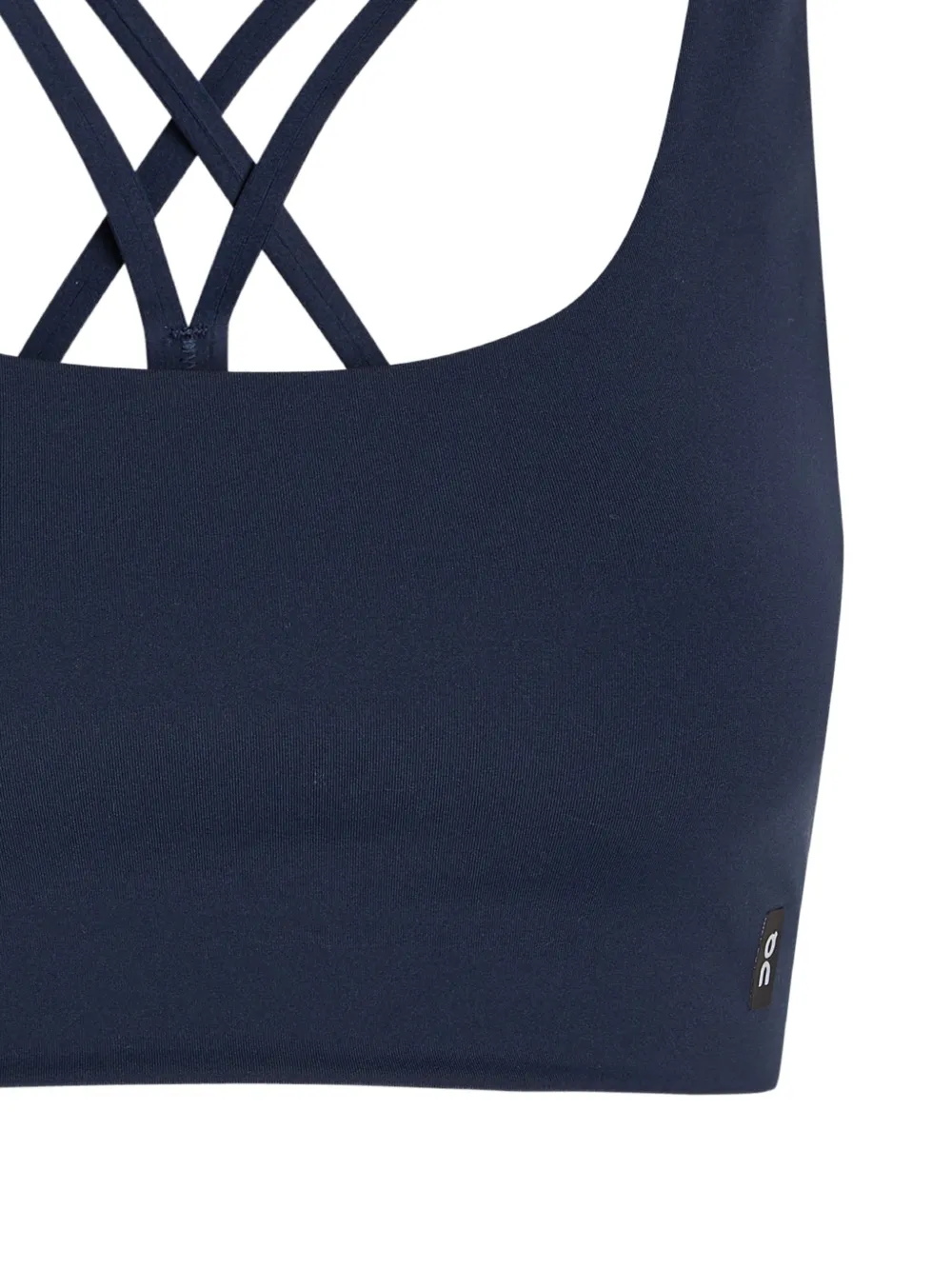 blue sports bra