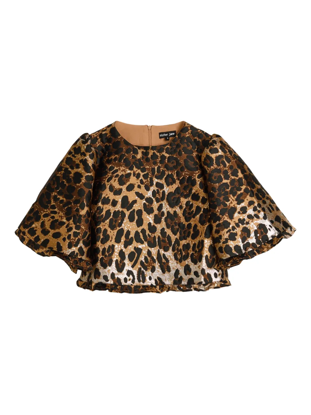 Sister Jane Blusa leopardata - Marrone