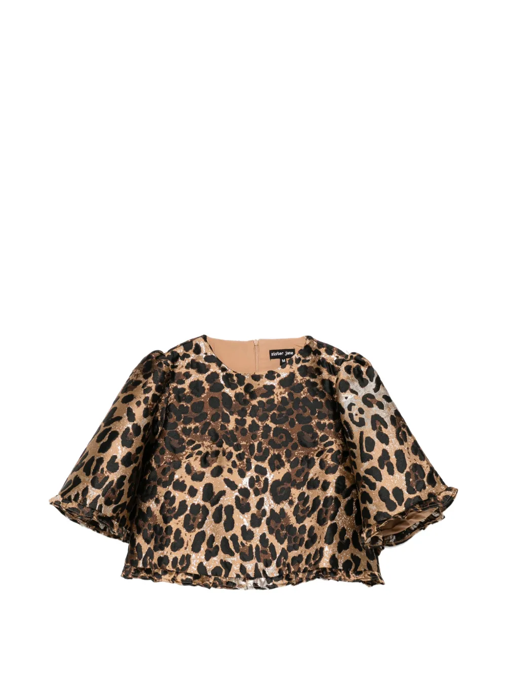 Sister Jane Blusa leopardata - Marrone
