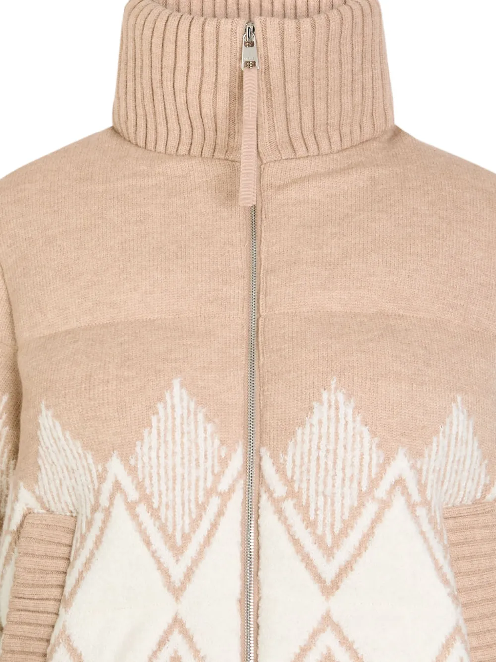  Varley Padded Knit Jacket - Neutrals 