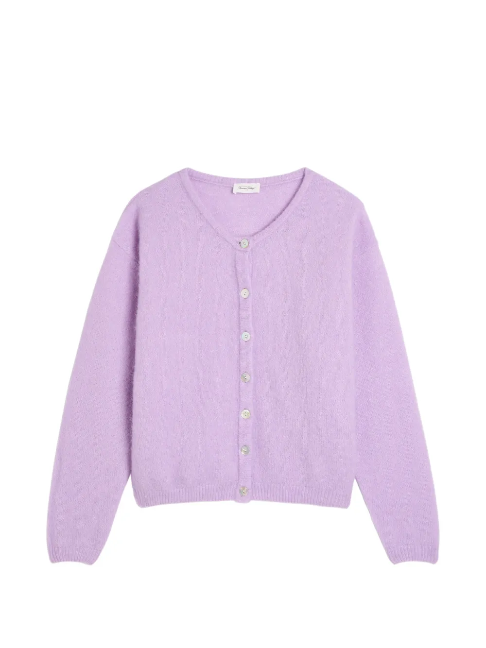 American Vintage Vitow button v-neck cardigan - Viola