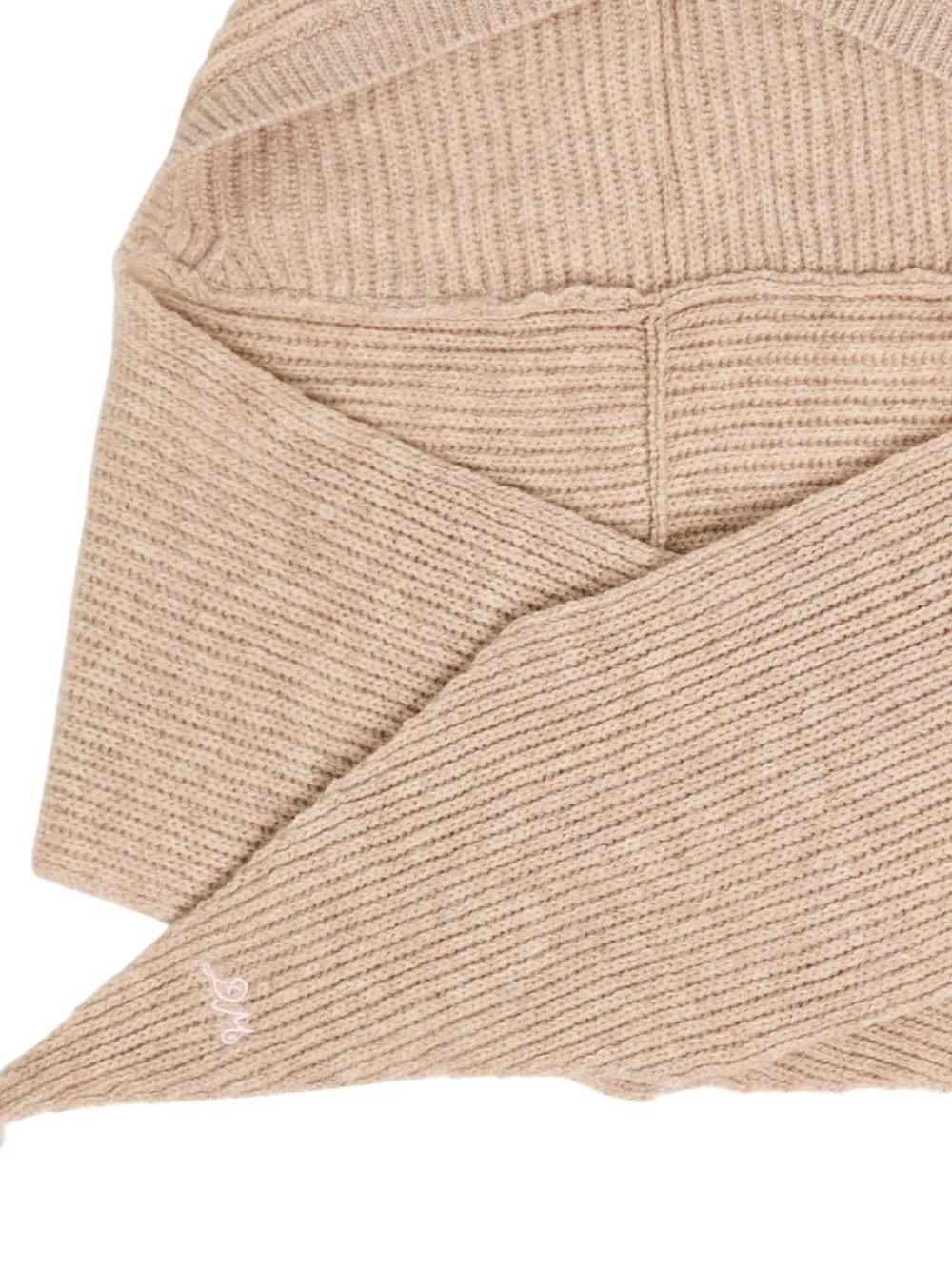 DAMSON MADDER Hoodie met pompon - Beige